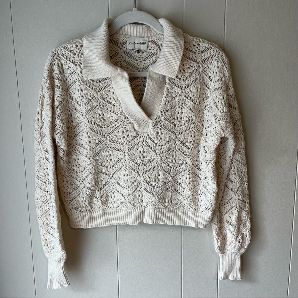 ❤️‍🔥SALE❤️‍🔥 Crochet Pullover Sweater